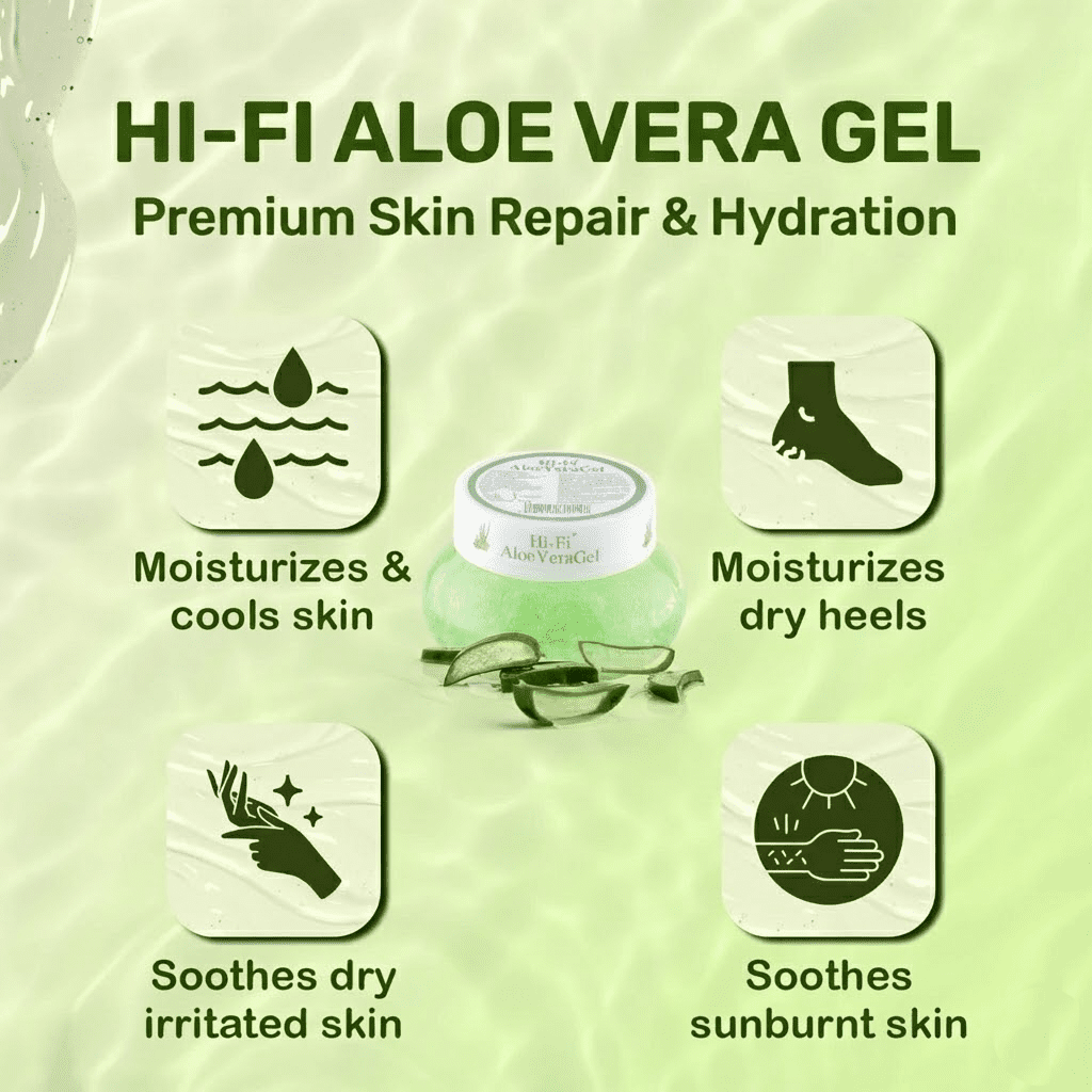 Hi-Fi Aloe Vera Gel 125 gm MRP-120/- - Image 4