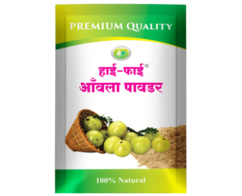 Hi-Fi Premium Amla Powder MRP 80/- (Pack of 2)
