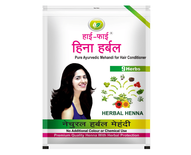 Hi-Fi Henna Herbal 100gm MRP-60/-(Pack of 2)